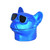 6ct Hipster Dog Aluminum Grinder Display - 2.25" / 3pc / Assorted Colors