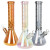 High Class Fashion Beaker Glass Water Pipe - 14" / 14mm F / Colors Vary