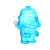 3ct Smoke Trooper Glass Bubbler Bundle - 4.5" / 14mm F / Assorted Colors