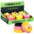 6ct SeshGear Zinc & Resin Cake Grinder Display- 3pc / 2.7" / Assorted Styles