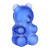 3ct SeshGear Gummy Bear Glass Hand Pipe Bundle - 3.5" / Assorted Colors