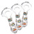 3ct Pulsar VW Bus Glass Spoon Pipe Bundle - 4.5"