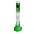 Infyniti 12" Flared Beaker with Tree Perc and Ice Catcher - Green