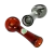 5ct SeshGear Honeycomb Glass Spoon Pipe Bundle - 4.25" / Assorted Colors
