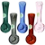 5ct SeshGear Honeycomb Glass Spoon Pipe Bundle - 4.25" / Assorted Colors
