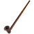 Slow & Steady Stone & Wood Long Stem Smoking Pipe - 13"