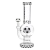 Pulsar Soccer Celebration Bubble Base Glass Water Pipe - 12.6" / 14mm F