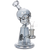 SeshGear Ancient Skullz Glass Water Pipe - 7.5" / 14mm F