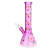 3ct SeshGear Shining Star Beaker Glass Water Pipe Bundle - 10" / 14mm F / Assorted Colors