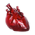 Pulsar Be Still My Heart Glass Hand Pipe - 5.3"