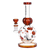Pulsar Crazy Pumpkins Glass Water Pipe - 8" / 14mm F