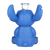 Little Blue Creature Vinyl on Glass Water Pipe - 7" / 14mm F
