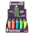 25CT Toker Poker Lighter Sleeve Display - Glow In The Dark / Assorted Colors