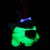 3ct Cute Little Christmas Alien Silicone Water Pipe w Glass Bowl Bundle - 4.75"