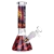 Pulsar Halloween House Beaker Glass Water Pipe Smokers Kit - 8" / 14mm F