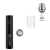 10ct Cloud V Haze Flower Pen Display - 650mAh / Black