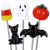 5ct Halloween Glass Hairpin Poker Tool Bundle - 5" / Assorted Designs
