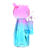 3ct Cute Kitty Ombre Glass Water Pipe Bundle - 5.75" / 14mm F / Assorted Colors