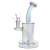 3ct SeshGear Electroplated Glass Rig Bundle - 7" / 14mm F / Blue, Clear, Light Amber