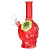 3ct SeshGear Drippy Skullz Glass Water Pipe Bundle - 7" / 14mm F / Assorted Colors