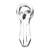 Pulsar "THK" 9mm Glass Spoon Pipe - 4"