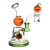 Halloween Ball Glass Dab Rig Set - 6.75" / 14mm F