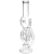 Pulsar Swiss Perc Kink Neck Glass Water Pipe - 18" / 14mm F