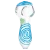 6ct SeshGear Glowing Squiggles Glass Spoon Pipe Bundle - 4" / Assorted Colors
