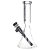 Pulsar Flared Beaker Glass Water Pipe w/ Ice Restriction - 9.75" / 14mm F