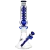 Pulsar Chillr Glycerin Beaker Glass Water Pipe - 13" / 14mm F / Blue