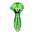 4ct Pulsar Glycerin Prism Spoon Pipe Bundle - 4.8" / Amber, Green, Pink, Teal