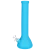 4ct Silicone Beaker Water Pipe Bundle - 13.25"/ 14mm F / Assorted Colors