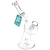 Pulsar Kicked Back Glass Water Pipe - 7.75" / 14mm F