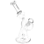 Pulsar Kicked Back Glass Water Pipe - 7.75" / 14mm F