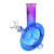 2ct Pulsar Rings of Uranus Glass Water Pipe Bundle - 6.5" / 14mm F / Assorted Colors