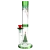 Pulsar Jingle Jolly Christmas Glass Straight Tube Water Pipe - 12.75" / 14mm F