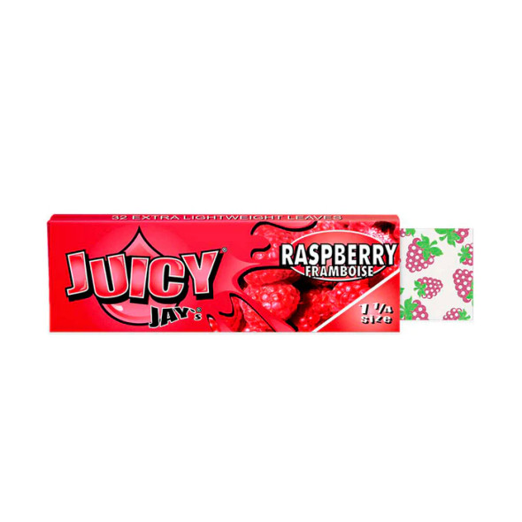 Juicy Jay's 1 1/4 Papers - Raspberry