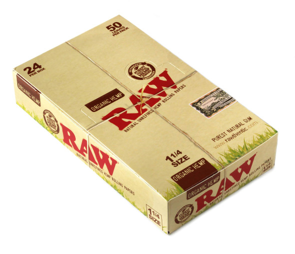 1¼" RAW Organic Unbleached Rolling Papers