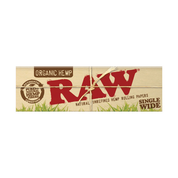 1" Organic Unbleached Double Window Papers by RAW