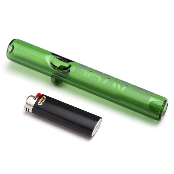 7" 25mm Steam Roller Ash Mouthpiece by GRAV