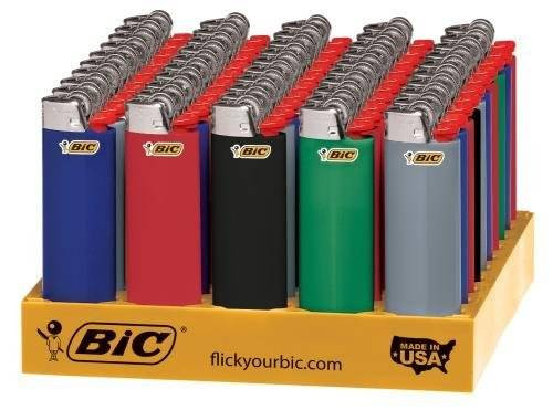 Bic Maxi Classic Lighters - Brick of 50