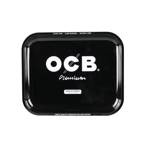 OCB 11" x 7.5" Medium Metal Rolling Tray - Premium