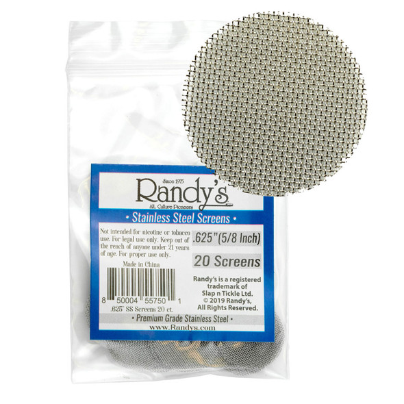 Randy's Stainless Steel Screen Jar - .625"
