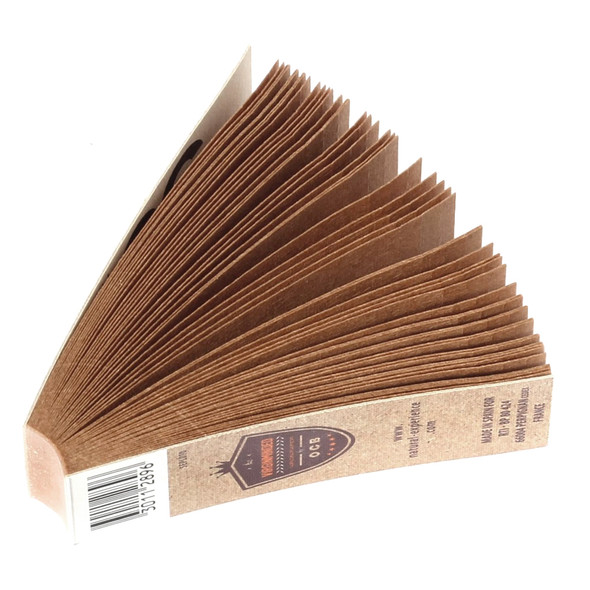 OCB Virgin Unbleached Perforated Filters