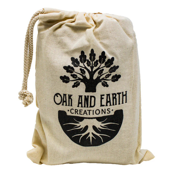 Oak and Earth - Charcoal Leaf Pipe Oak and Earth - Charcoal Leaf Pipe