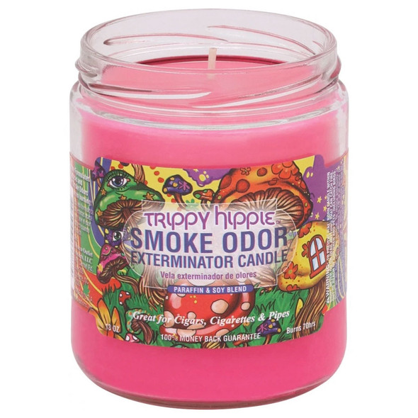 Smoke Odor Trippy Hippie Candle