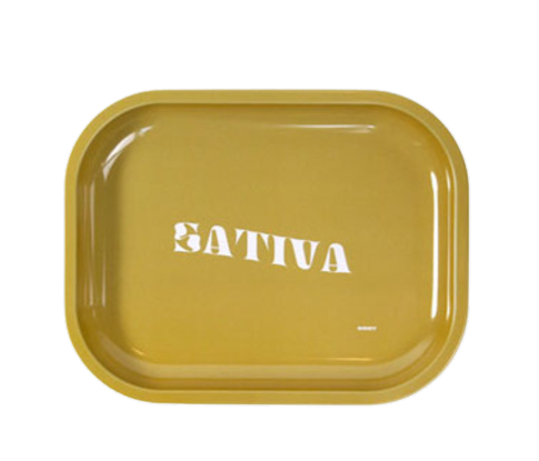 Giddy Small Rolling Trays - 7.2" x 5.6" Sativa