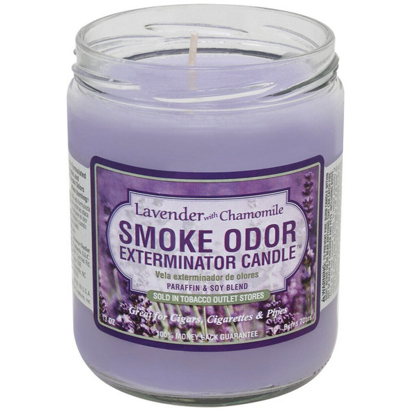 Smoke Odor - 13oz Candle - Lavender & Chamomile