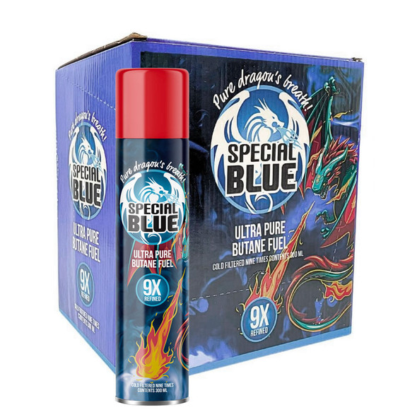 300ml Special Blue 9x Butane - Display of 12