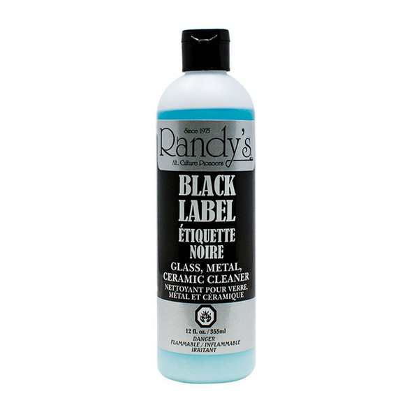 Randy's Black Label Glass, Metal & Ceramic Cleaner - 12oz